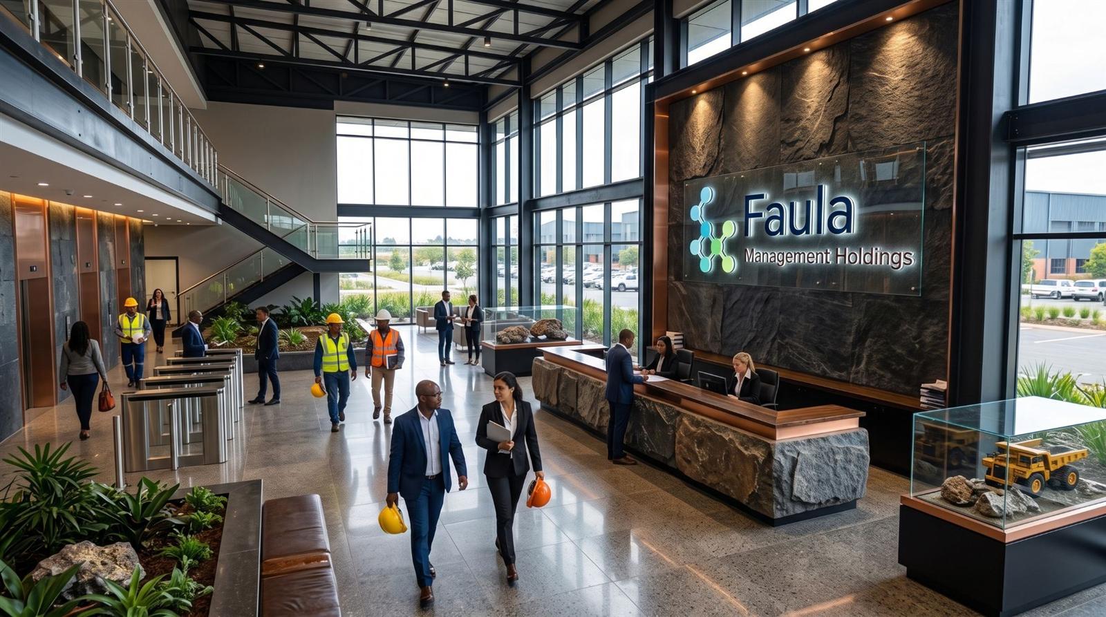 Faula Management Holdings reception and head office